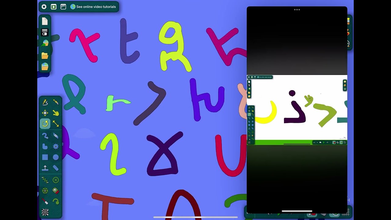 Armenian Alphabet Band (Algodoo)