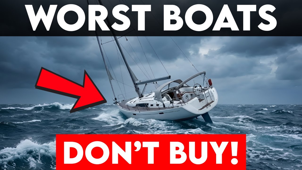 3 WORST and 4 BEST Sailboats to Own