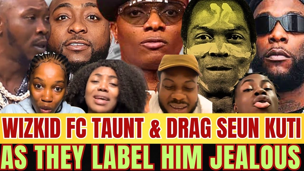 You Are Only Being Jealous & Envious of WizKid - WizKid FC Tell Seun Kuti