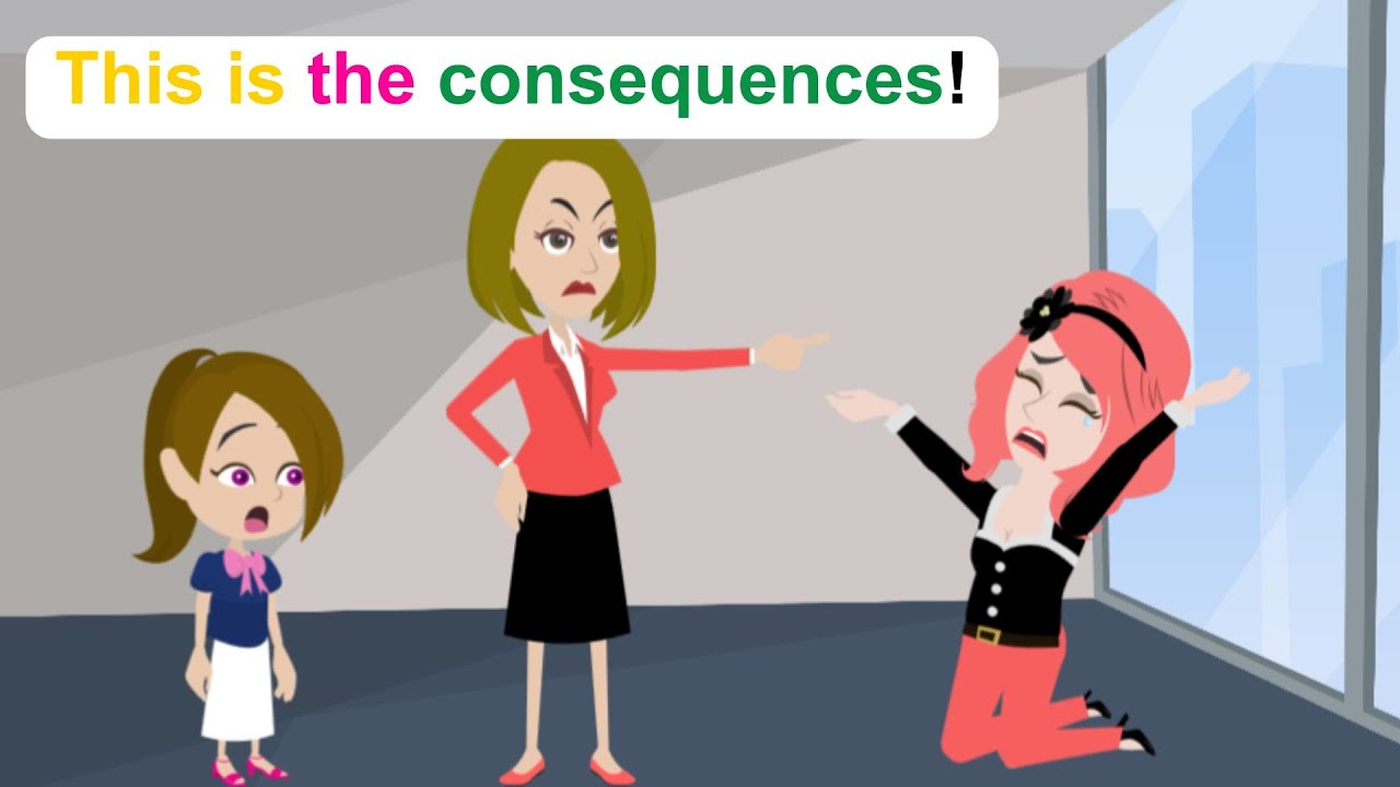Ella and her mother strike back Miss Lucia - Simple English Story - Ella English
