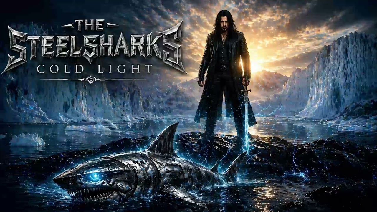 The Steel Sharks | &ldquo;Cold Light&rdquo; (Official Lyric Video)