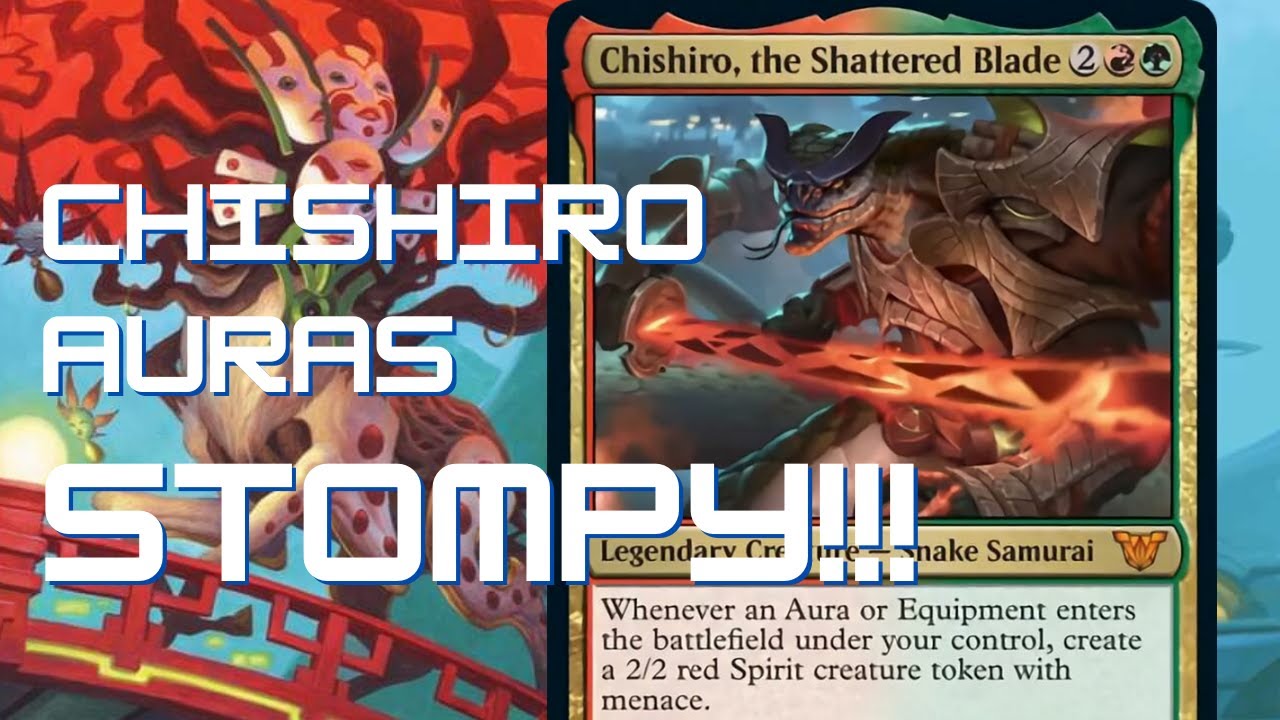 What Enchantment cards are best for Chishiro, the Shattered Blade? | Powering Up Upgrades Unleashed