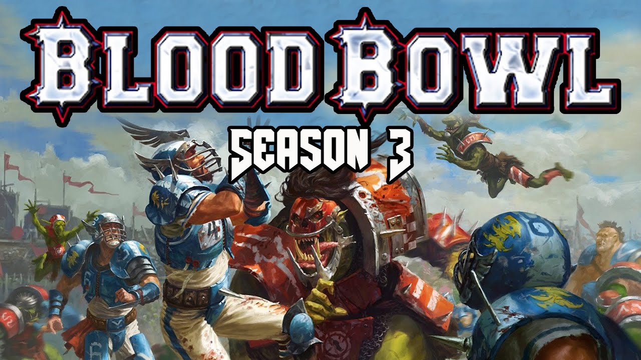 Lizardmen vs Amazons Blood Bowl League Season 3 Game 1