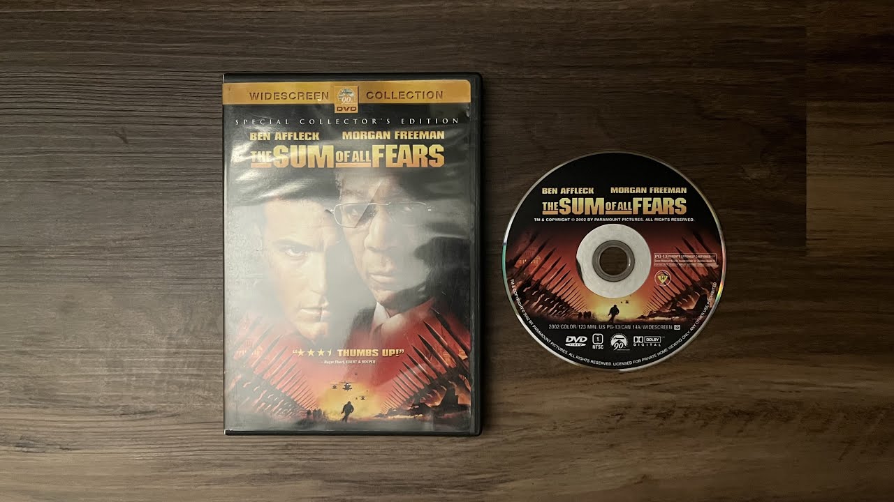Opening To The Sum Of All Fears 2002 (2002 DVD)