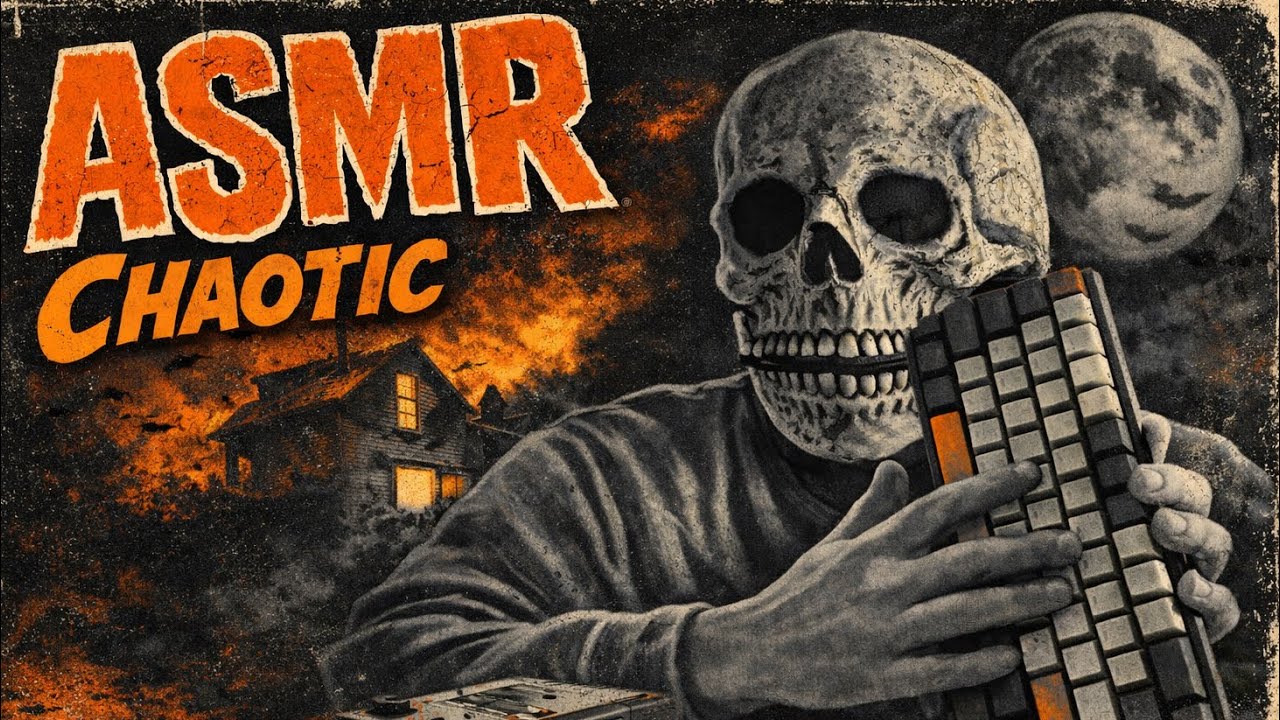 💀ASMR, chaotic Triggers for sleep (No talking)