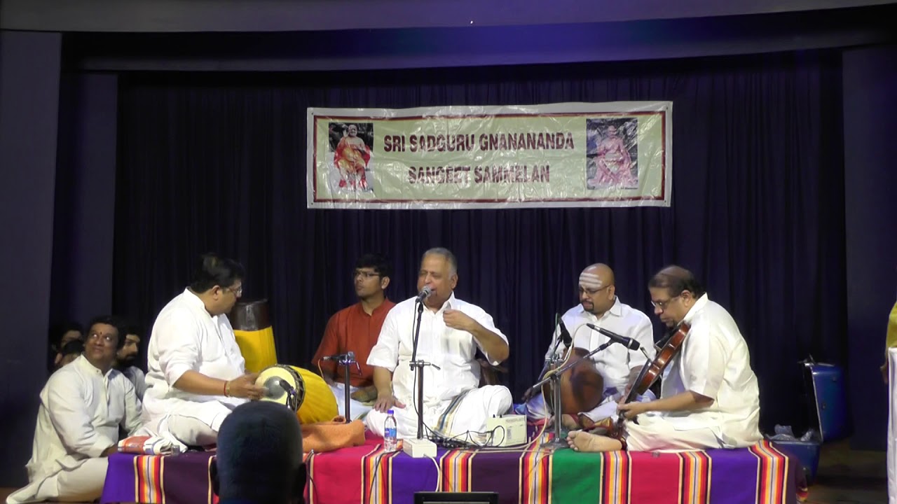 O.S.Thiagarajan l Sadguru Gnanananda Sangeeth Sammelan l NGS Trust l 31st Year l Sep 2018