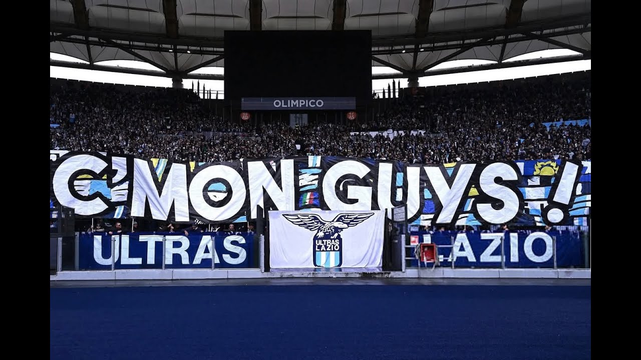 Lazio Napoli - Scenografia Curva Nord  04/01/2026 