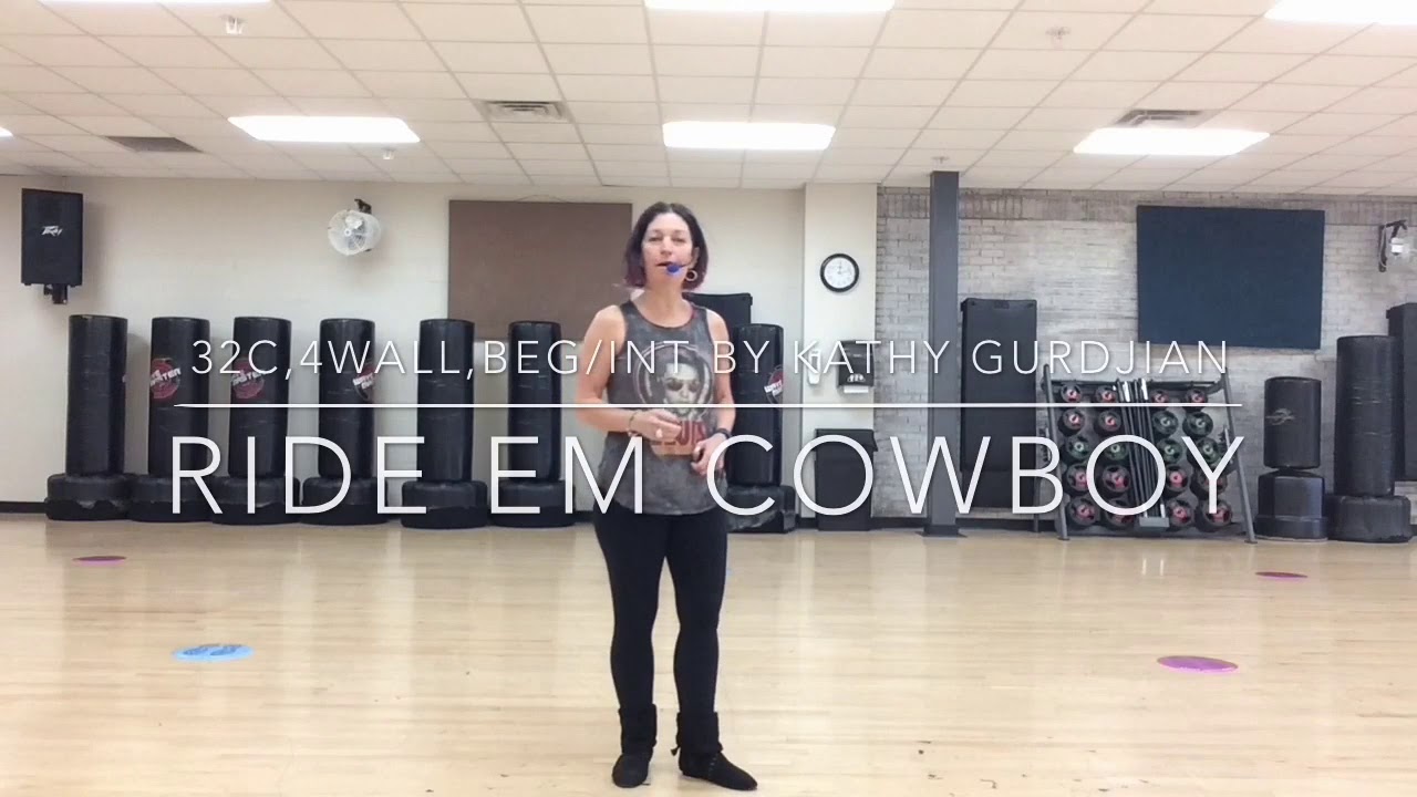 Ride em Cowboy Line Dance Walkthrough