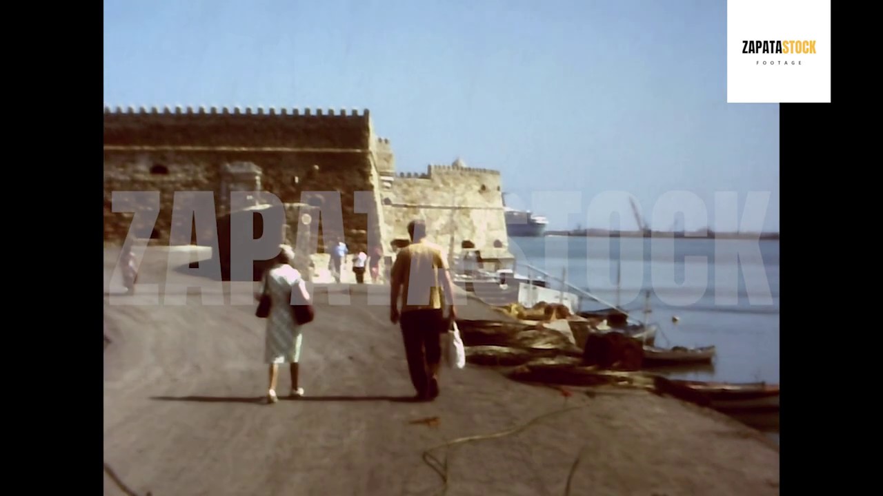 🇬🇷 1980 Crete Greece Archive Footage: Stunning Views, Ancient Ruins, and Family Moments 🌅