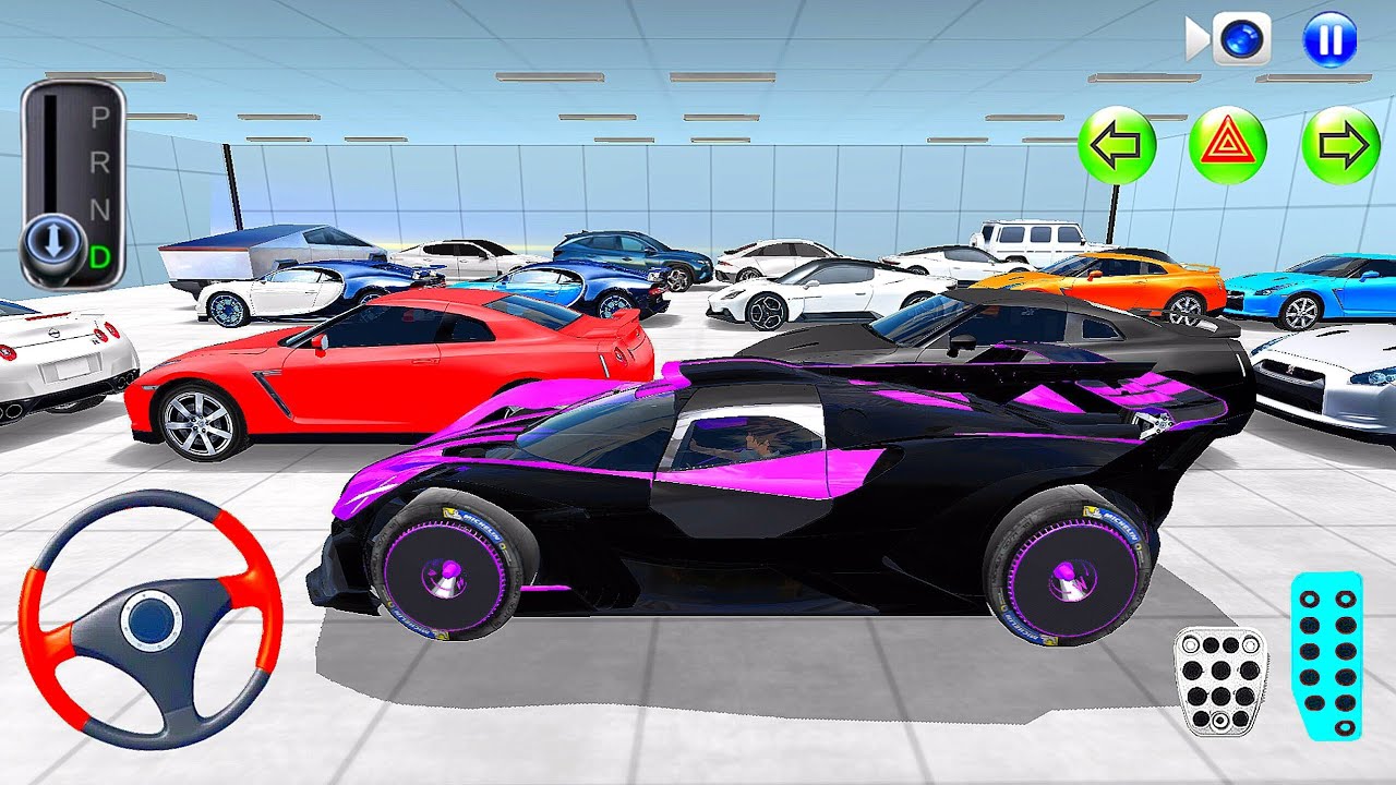 New All Supercar Stuck in Parking garage - 3D Driving Class 2026 - 3D Driving Class Game - Car Game