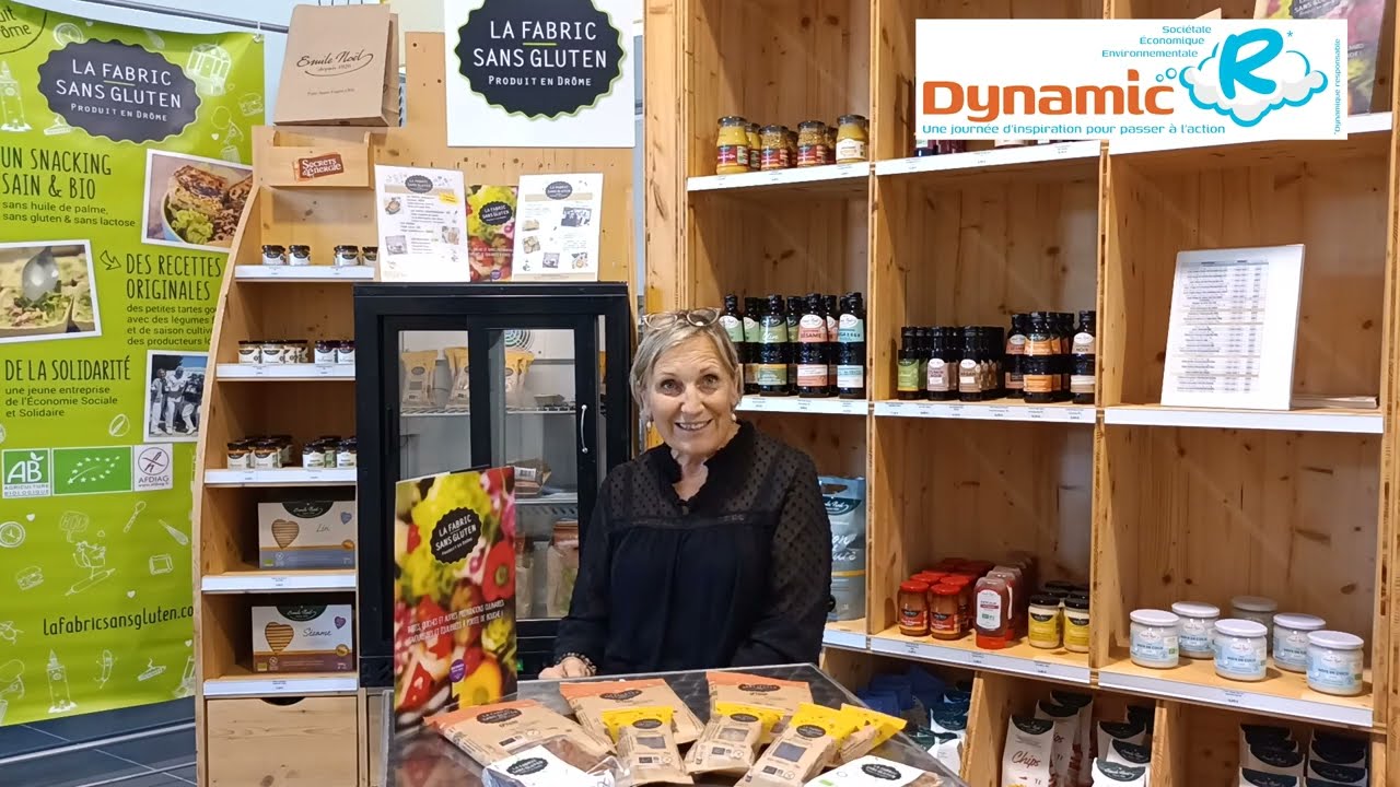 Dynamic'R 2022 : le témoignage  de Dominique Torres , la Fabric Sans Gluten