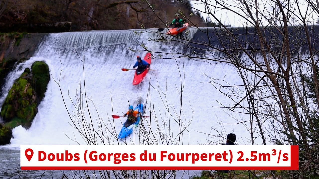 Doubs (Gorges du Fourperet) 2.5m³/s | Kayaking | Spade Barracuda