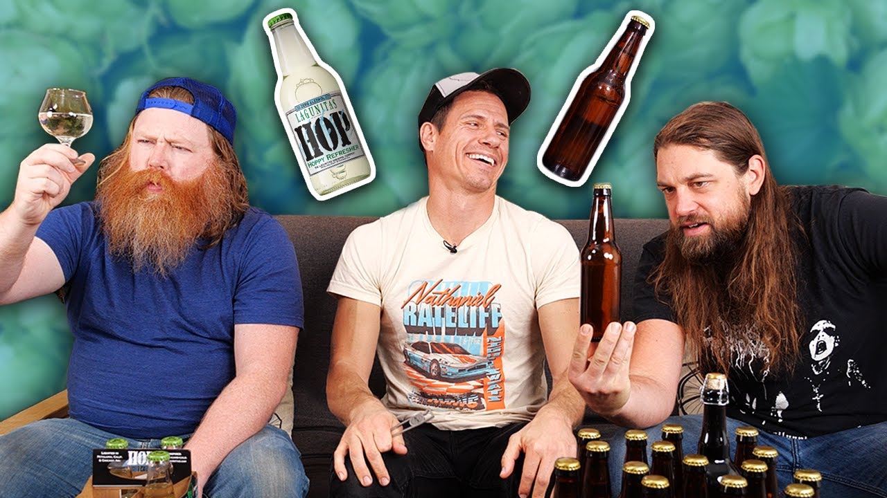 Beer Drinkers Try Hop Water