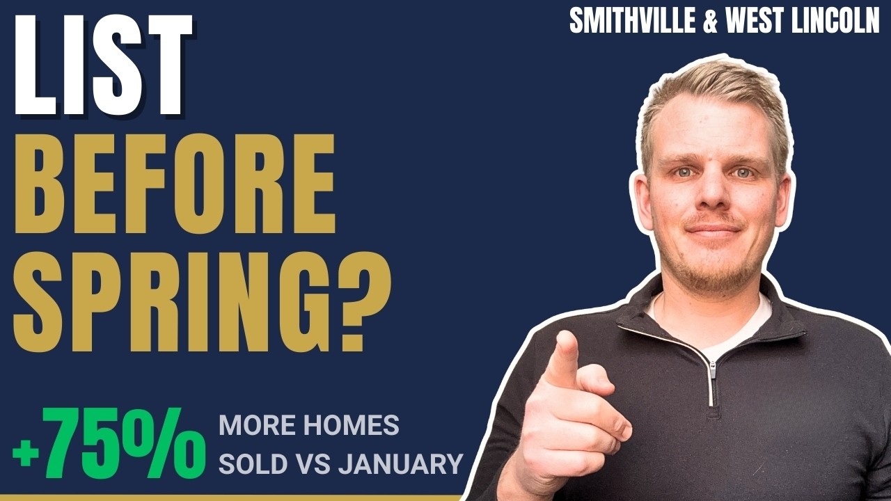 Smithville & West Lincoln Market Update – February 2026 | Spring Seller Season?
