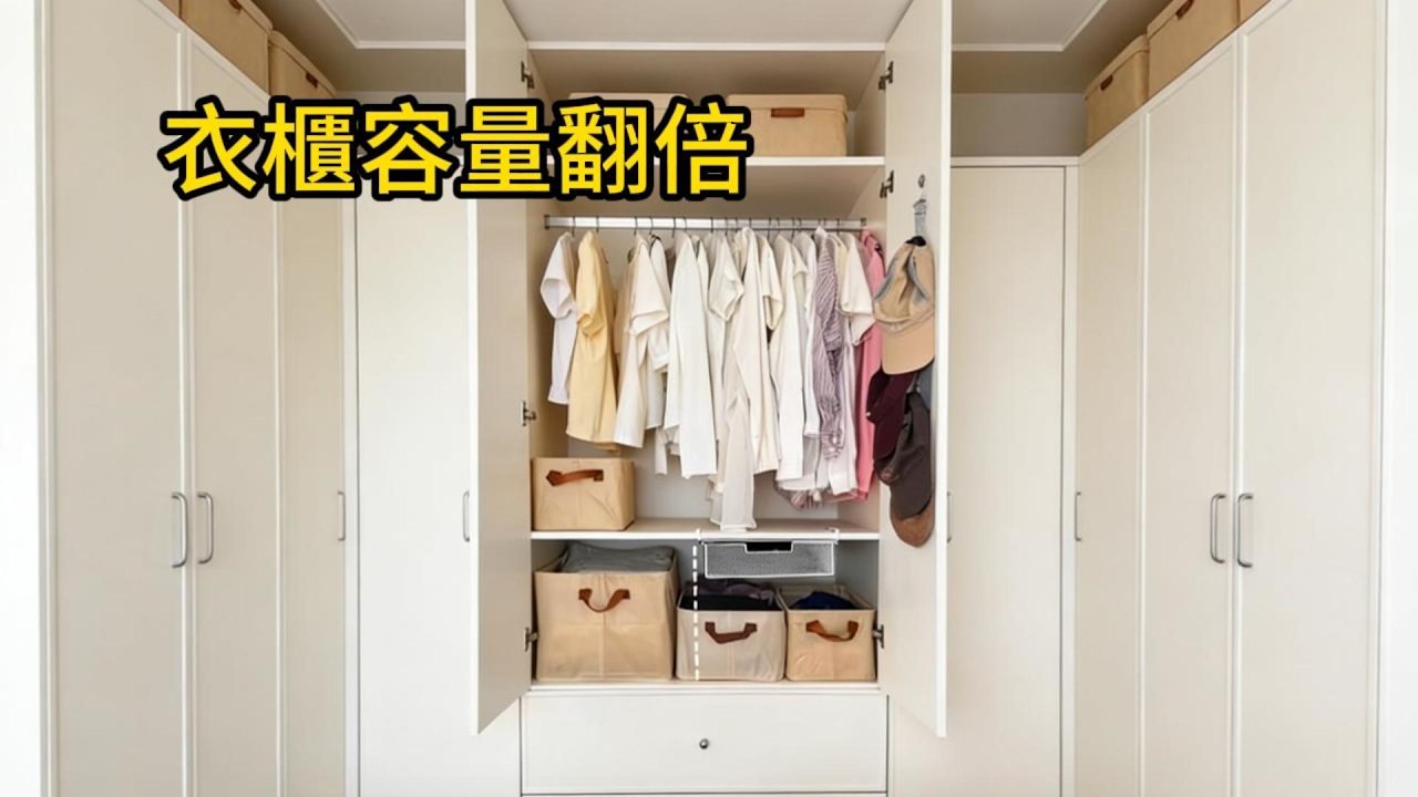 【軟裝必看】衣櫃黃金尺寸+廚房改造，花小錢辦大事！