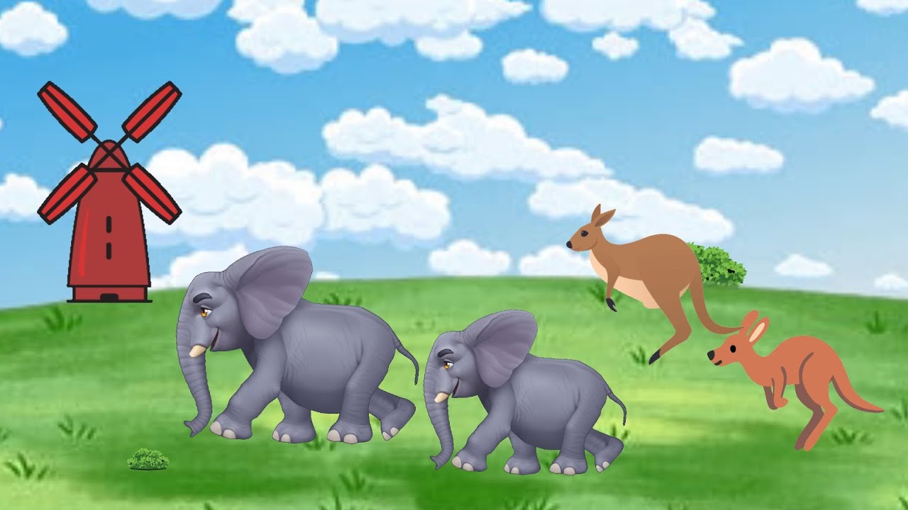 Animals went to two by two | Kids Songs | Nursery Rhymes | Animals Songs