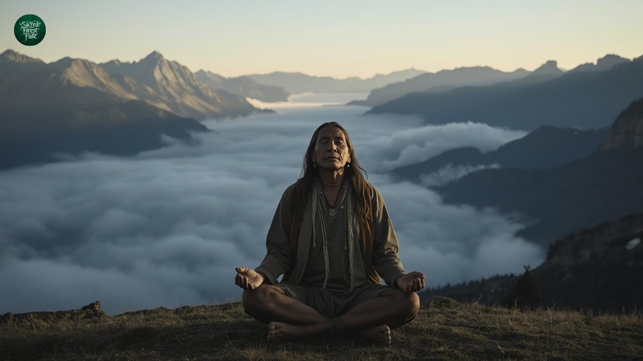 Mountain Echo Meditation Flute • Grounding Energy & Inner Harmony (1 Hour)