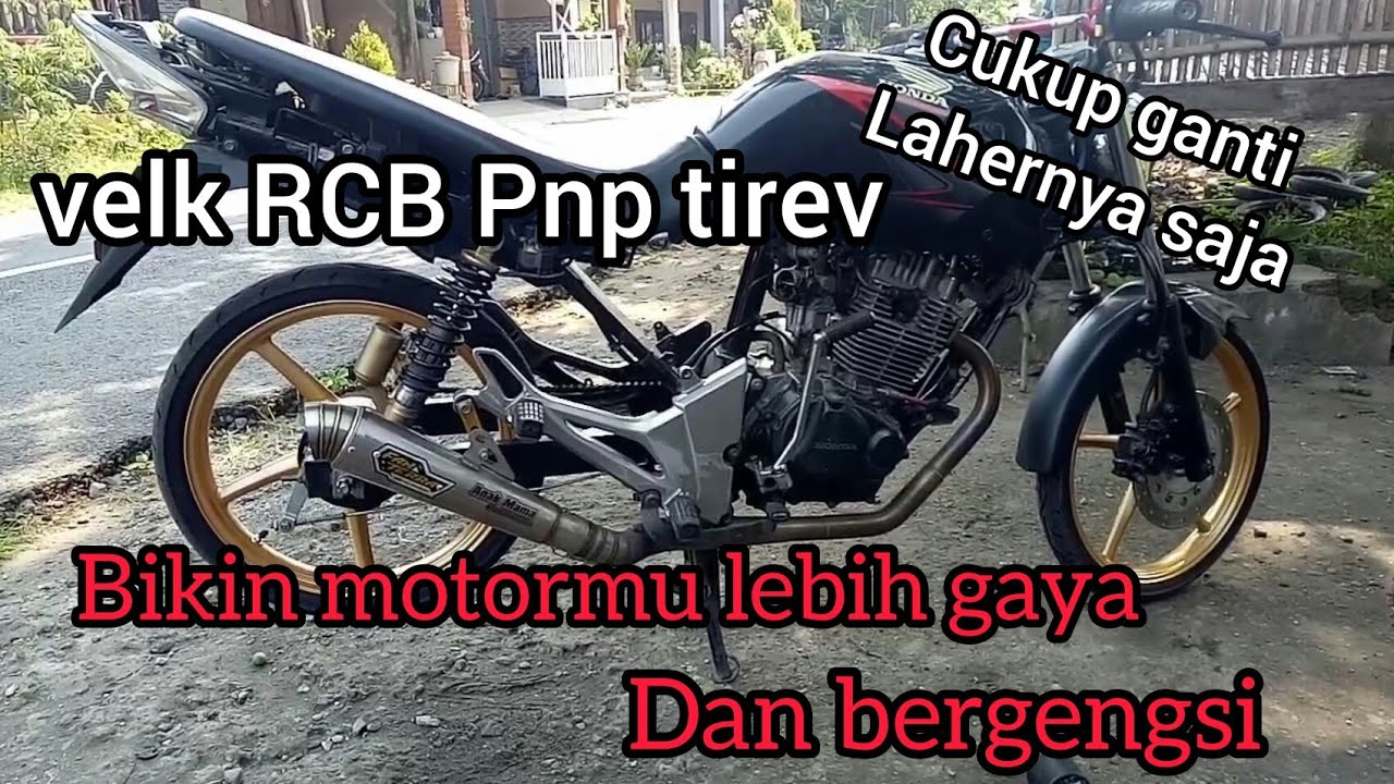 Cara Pasang velk RCB yamaha di motor TIGER,MEGAPRO,GL