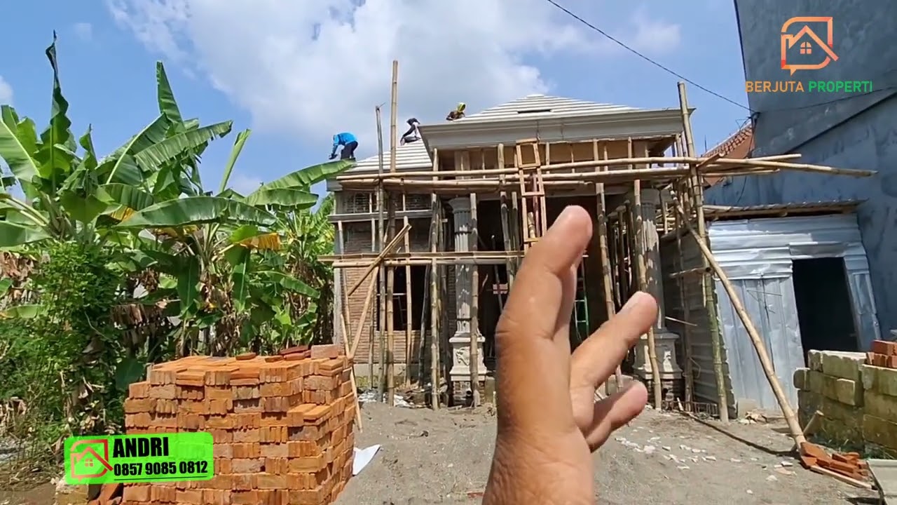 Update Progres Rumah Di Jual Di Jln.Halmahera Kaliwungu Jombang Jawa Timur.