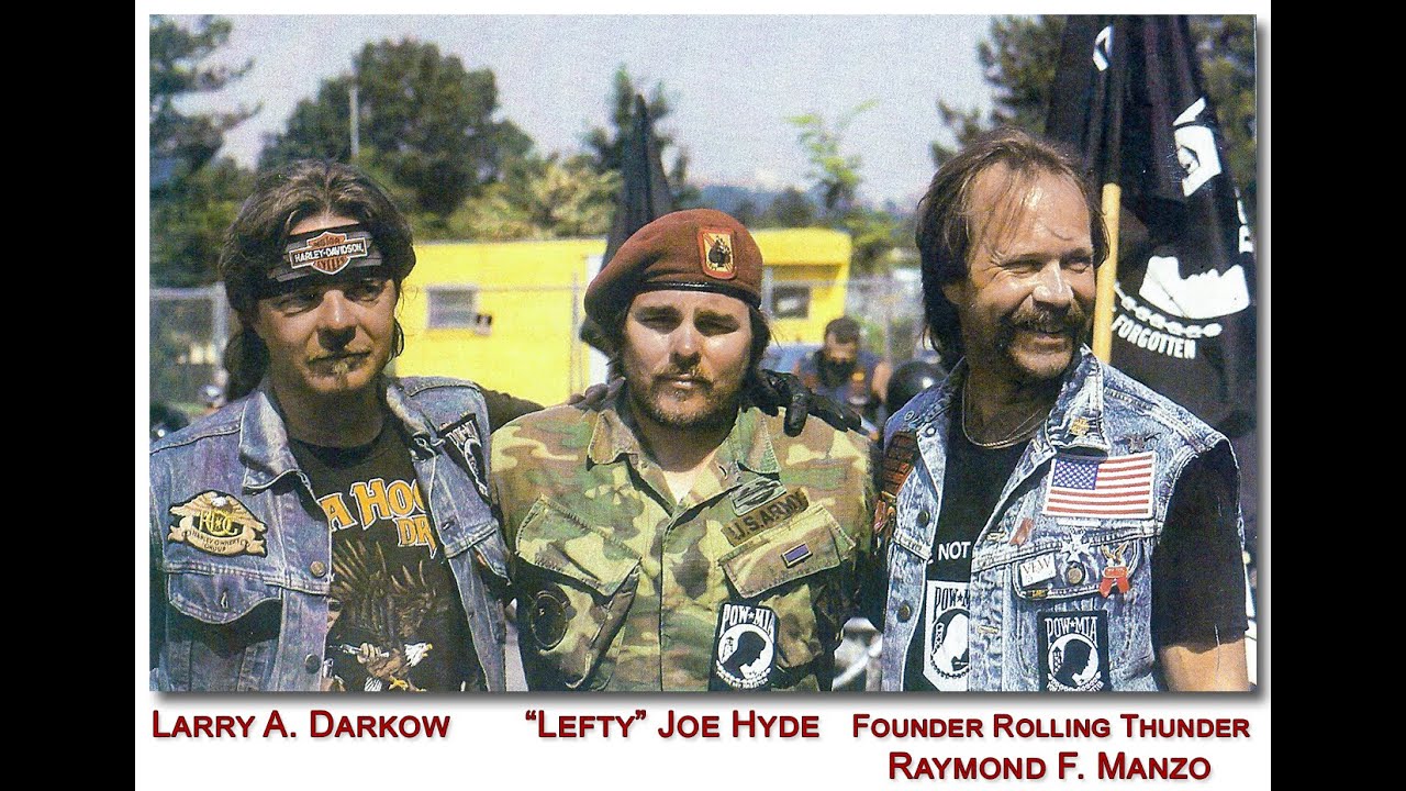 Основатель Rolling Thunder, капрал Рэймонд Ф. Манзо, морская пехота США. Как началась эта поездка!