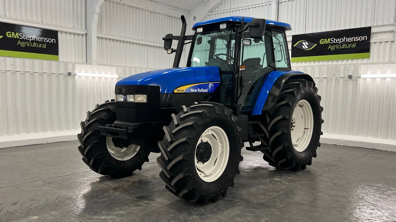 NEW HOLLAND TM120, Full Walk Around Video
