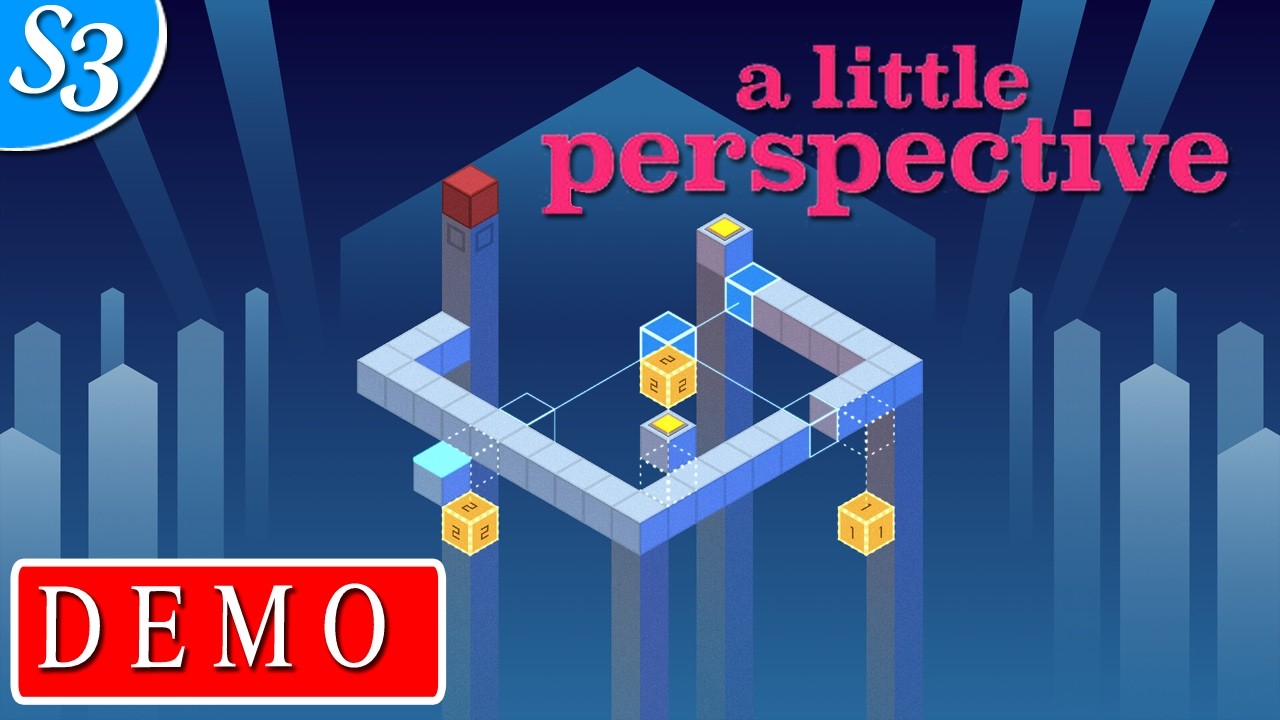 A Little Perspective | Perspective - Based Puzzle Game | Demo Gameplay | Stage315