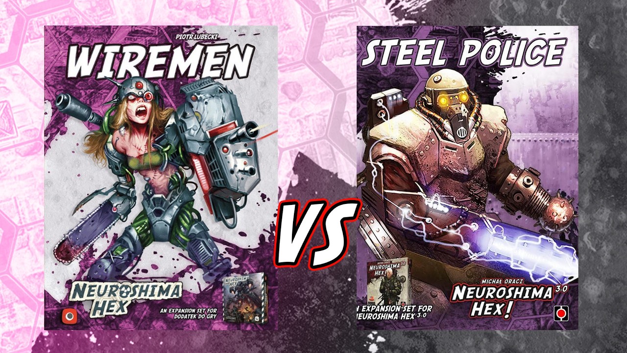 Druciarze  vs Stalowa Policja Neuroshima Hex 3.0 Rozgrywka 53