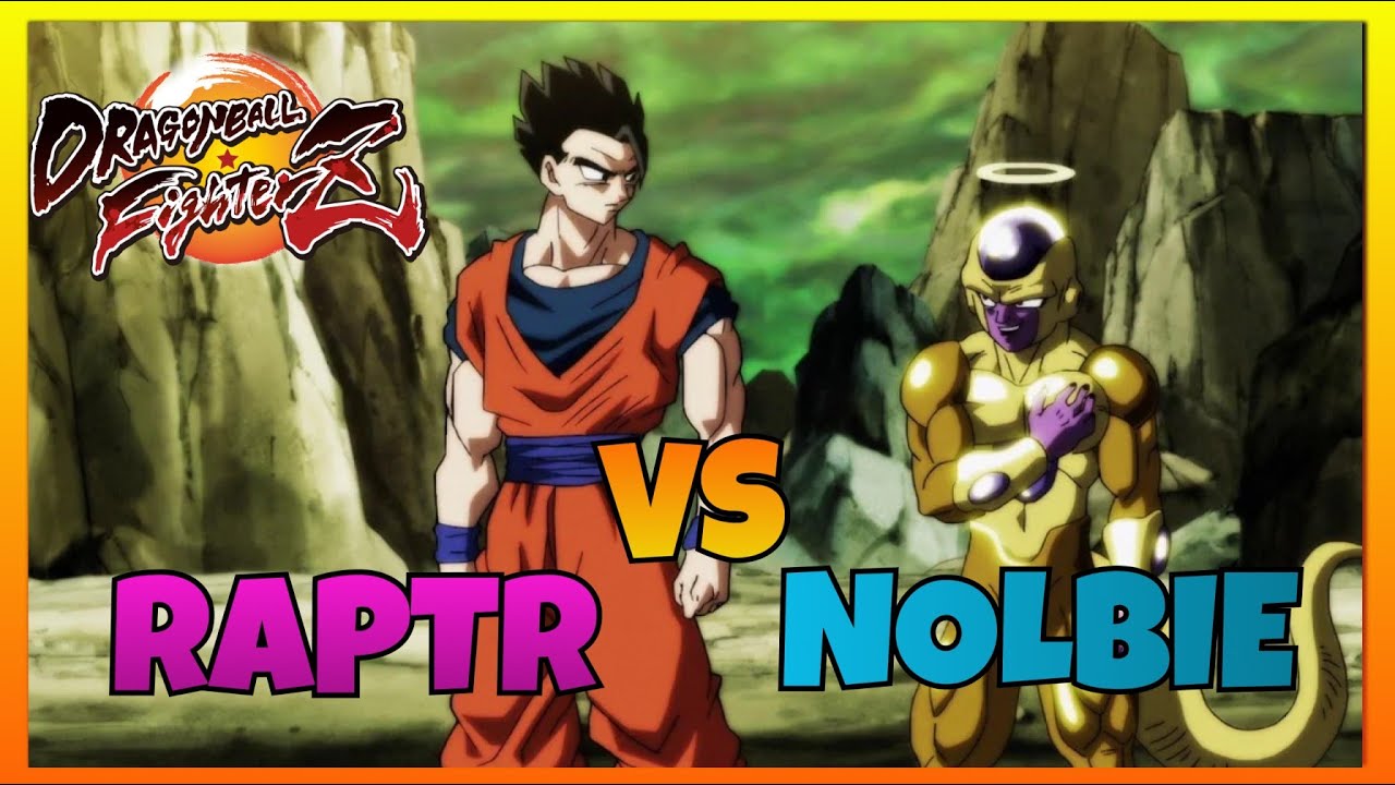 DBFZ - RAPTR vs NOLBIE gameplays (Gogeta 4, Adult Gohan, Hit vs Teen Gohan, Frieza, Krillin)