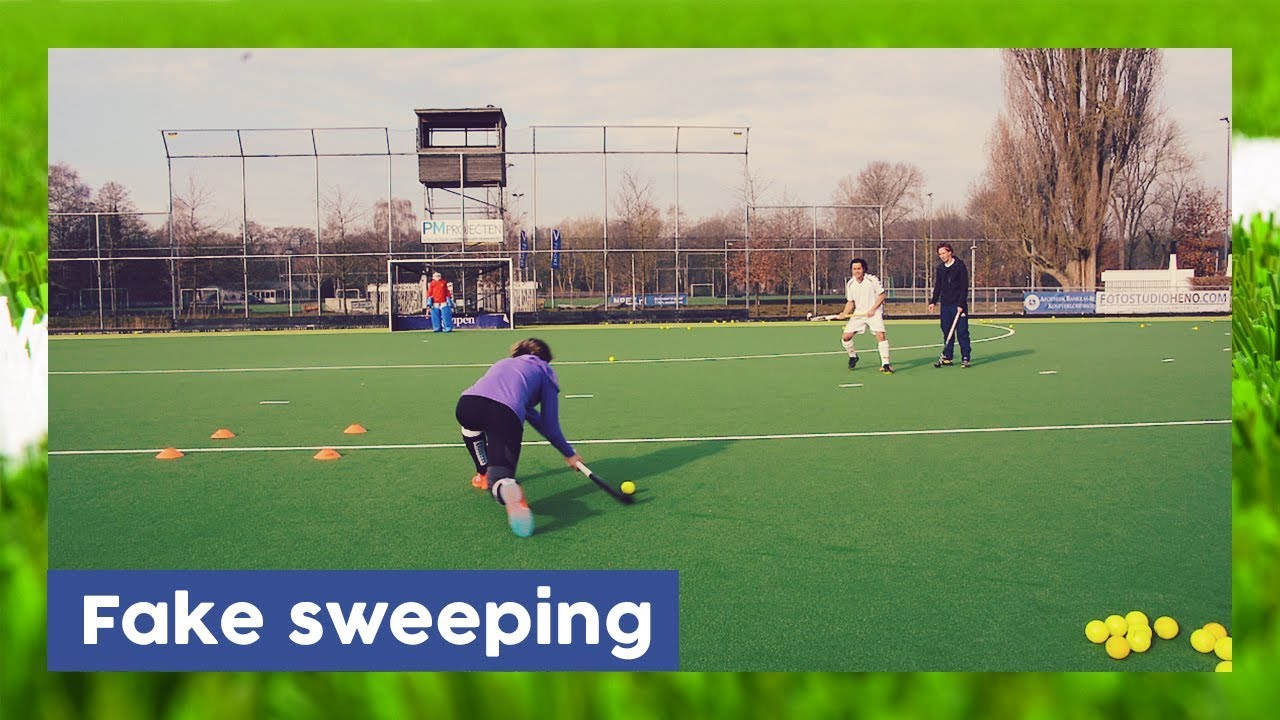 Fake Sweeping/Slap (Sliders) tutorial - Field Hockey Technique | HockeyheroesTV