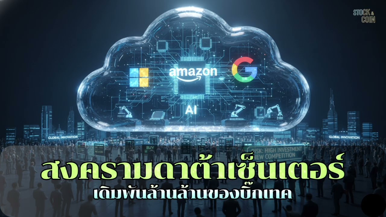 สงครามดาต้าเซ็นเตอร์เดิมพันล้านล้านของบิ๊กเทค