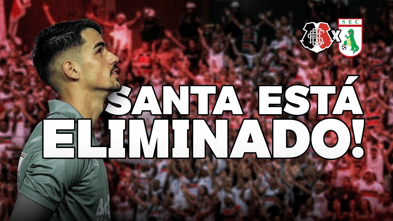 NOS PÊNALTIS, SANTA CRUZ É ELIMINADO DA COPA DO BRASIL