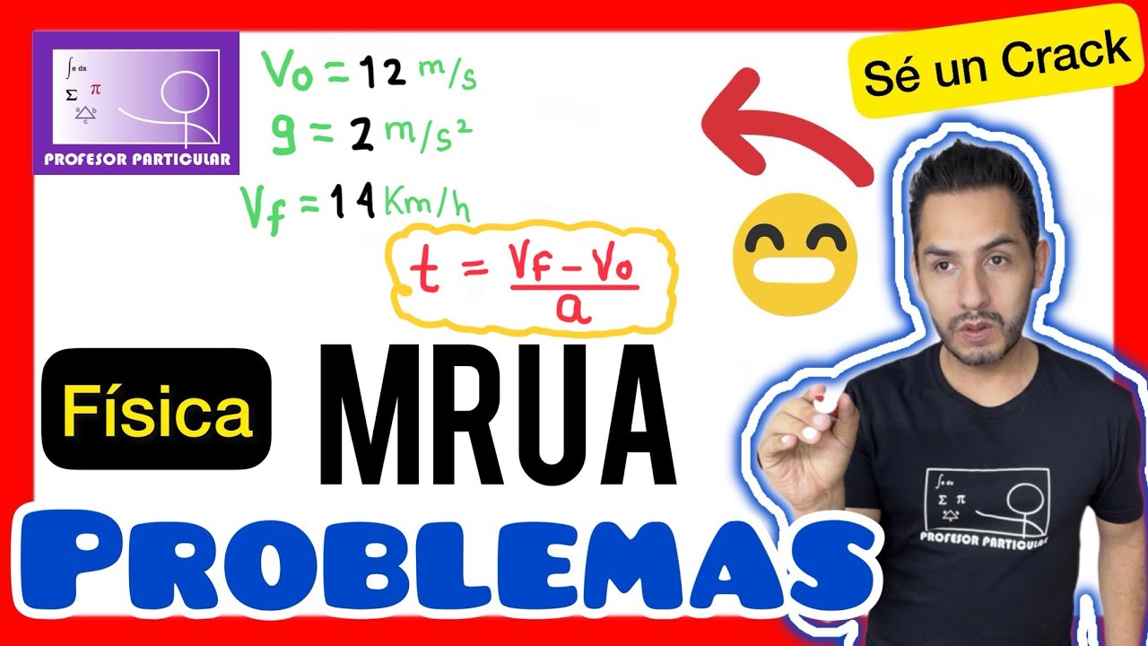 ✅MRUA Ejercicios resueltos | APRÉNDELO YA! 😉💯💪🏻| Física