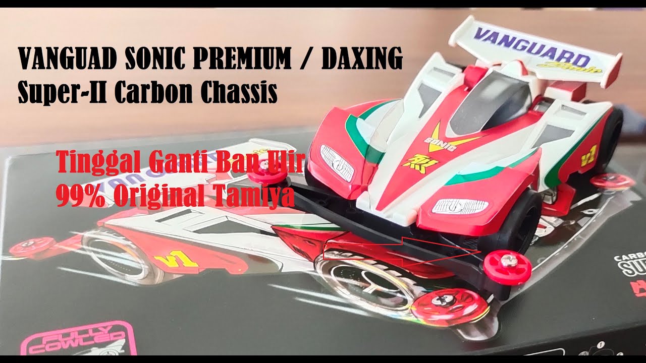 BUILD TAMIYAミニ四駆 VANGUAD SONIC PREMIUM-DAXING