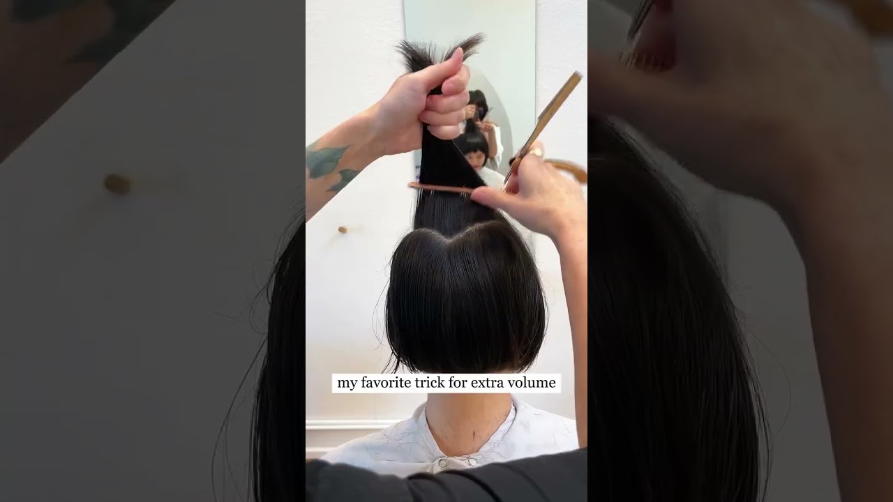 Razor Cut Bob with Petal Detailing