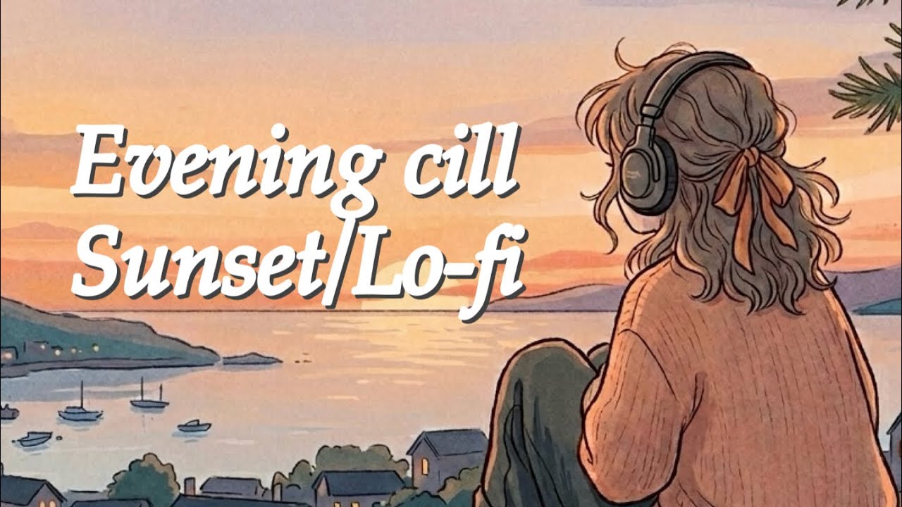 【作業用・リラックスBGM】疲れた体を癒す夕方から夜に聴きたいゆったり流れる1時間cill/evening/relaxing/end of day