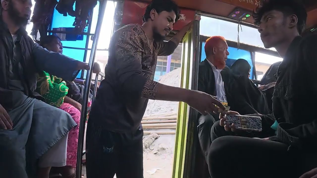Bangladesh’s Poor Transportation System | Chaotic & Overcrowded Bus Journey