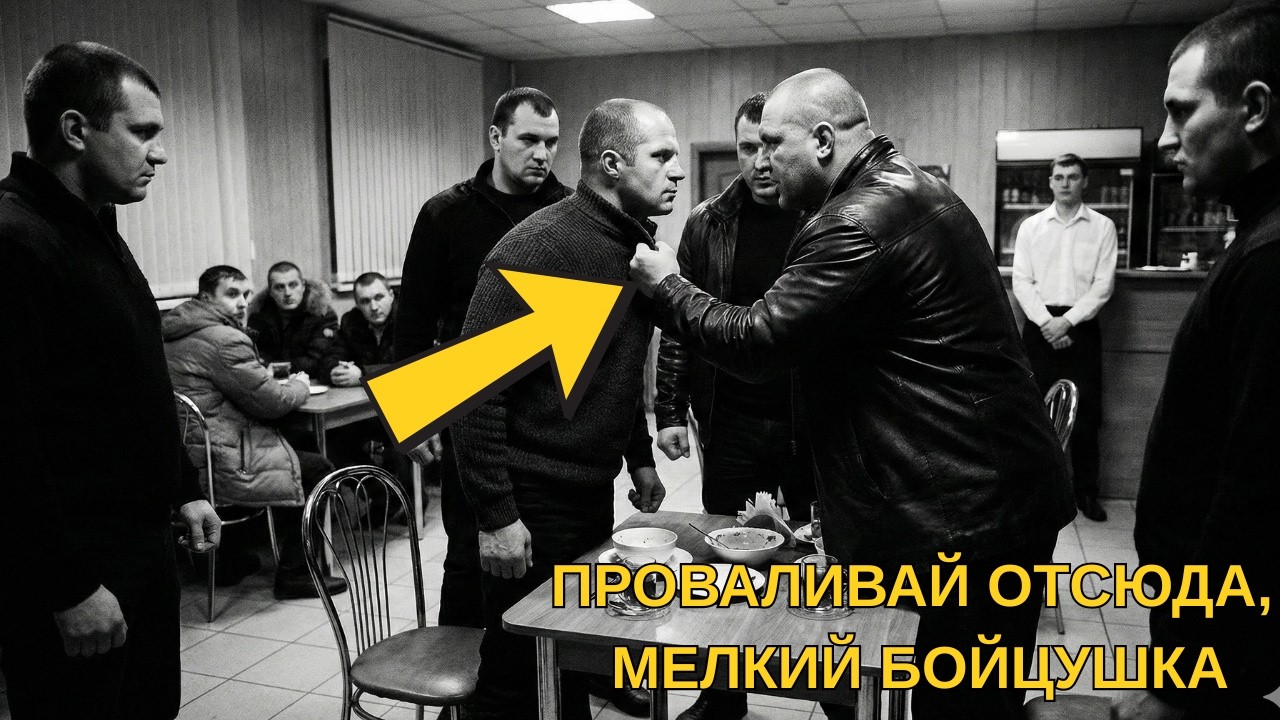 Федор ужинал, когда 4 братка окружили стол — через 5 секунд главарь был на полу