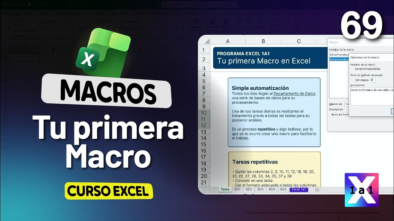 69 | Tu primera MACRO en Excel: Introducción Sencilla - 👑Curso Premium 2026