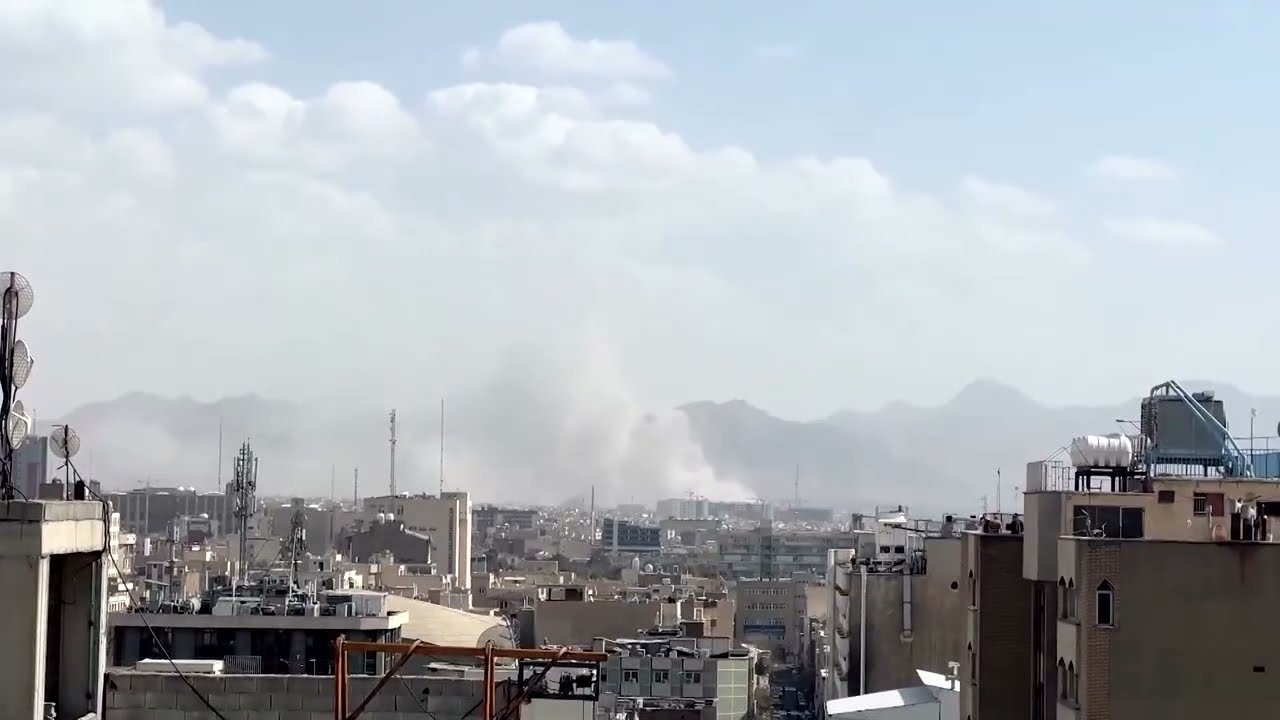 Smoke over Tehran as US, Israel strike Iran