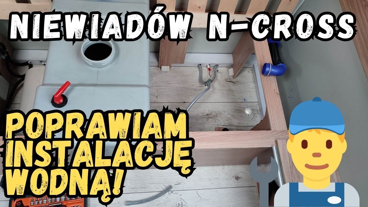 🚿Konieczna przeróbka instalacji wodnej w przyczepie kempingowej Niewiadów N Cross