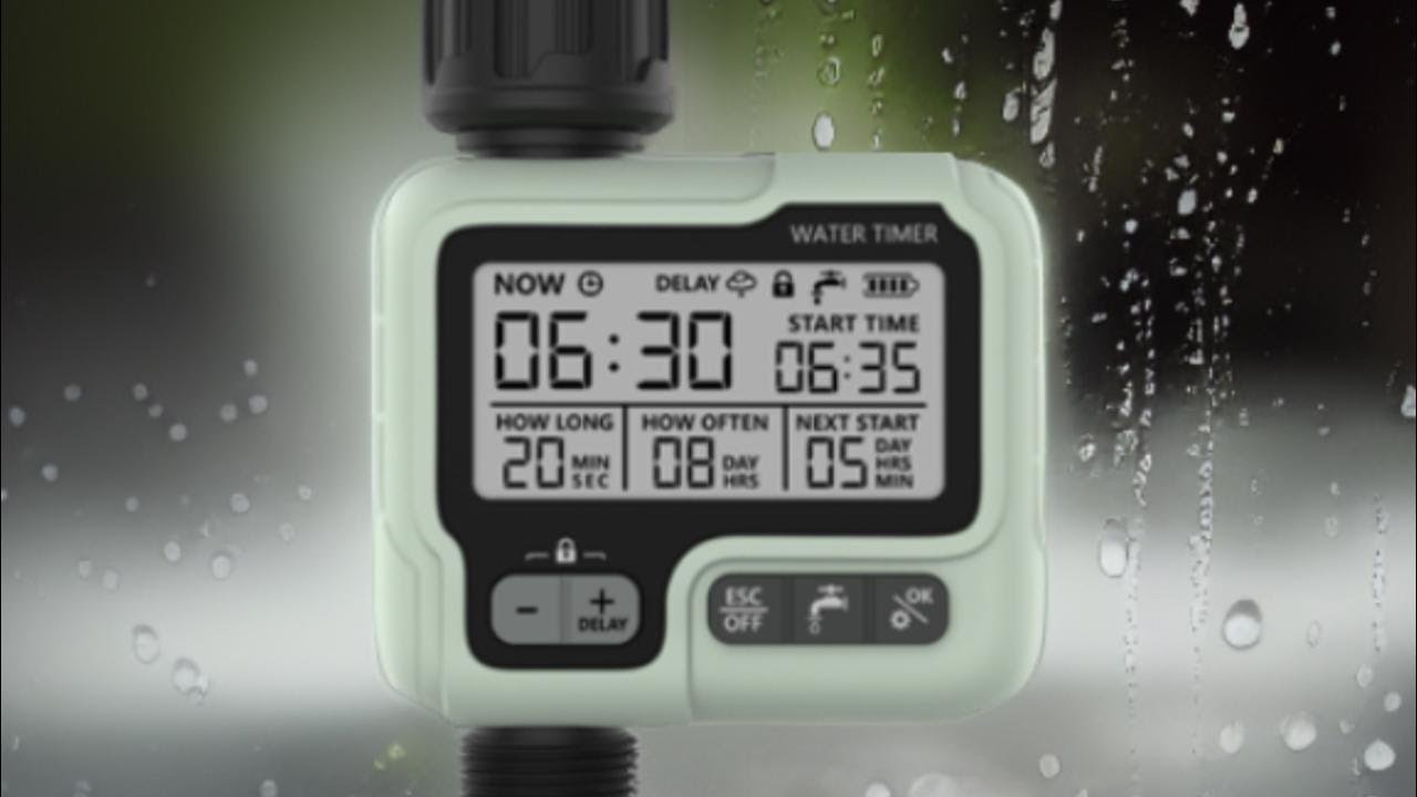 HOW TO Install and set up Water Timer