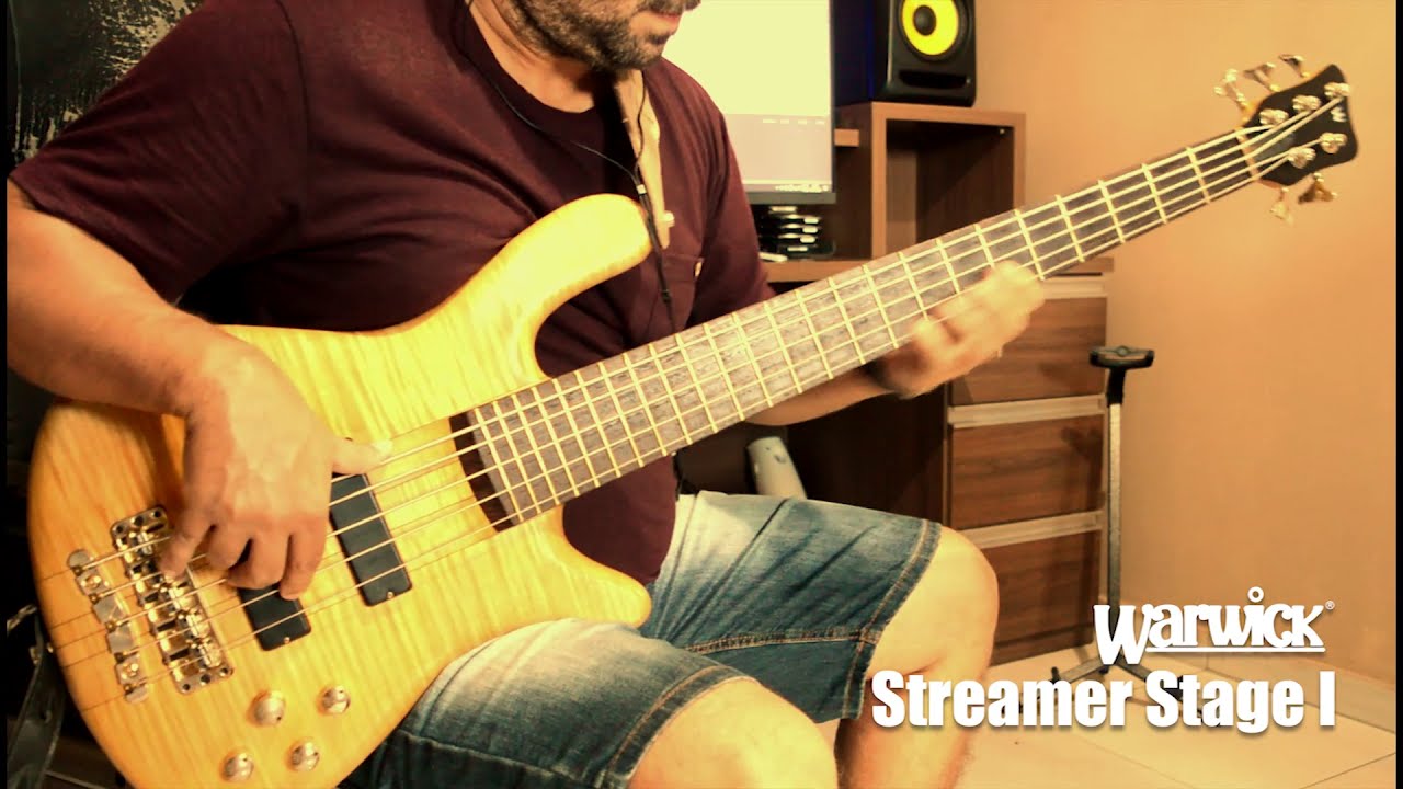 Groovando com o Warwick Streamer Stage I made in Germany 2011