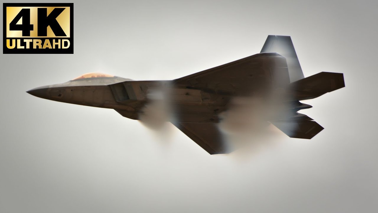 F-22 Raptor Sunday Show - Lots of Vapor! - Abbotsford Airshow 2021