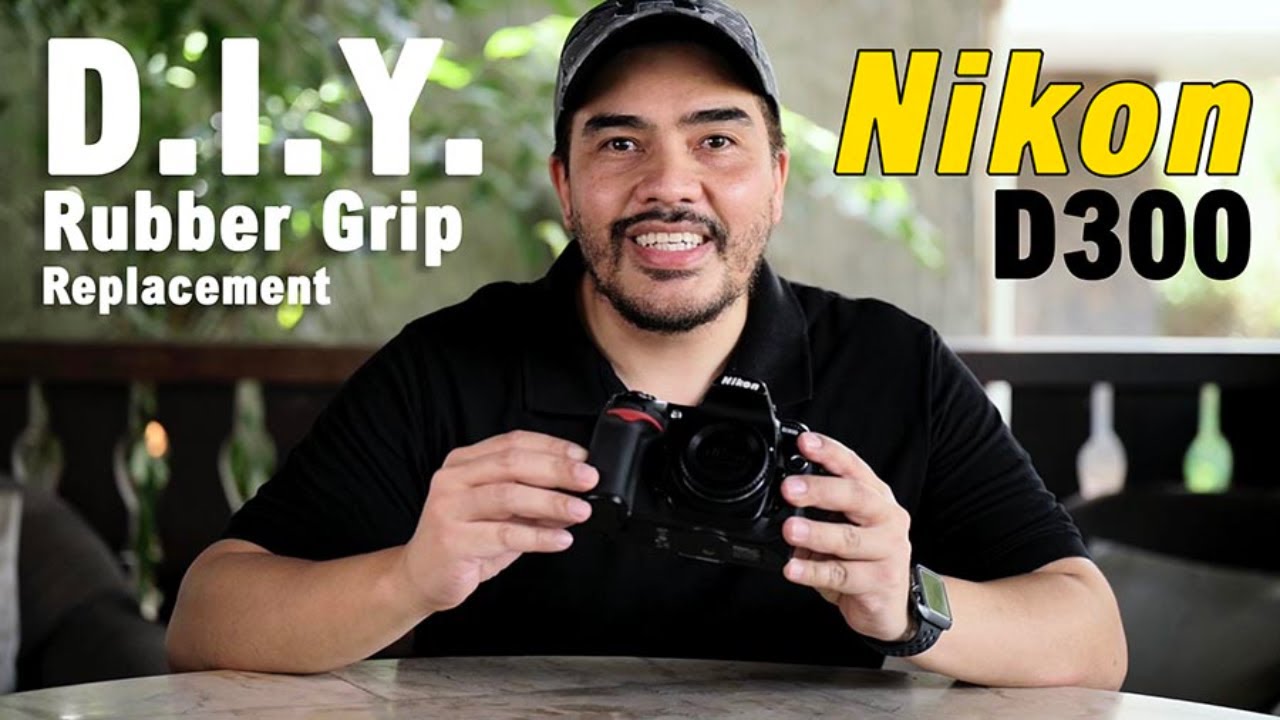 Nikon D300 Rubber Grip Replacement