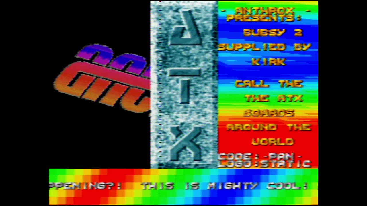 Anthrox Mid-Scanline Split Cracktro