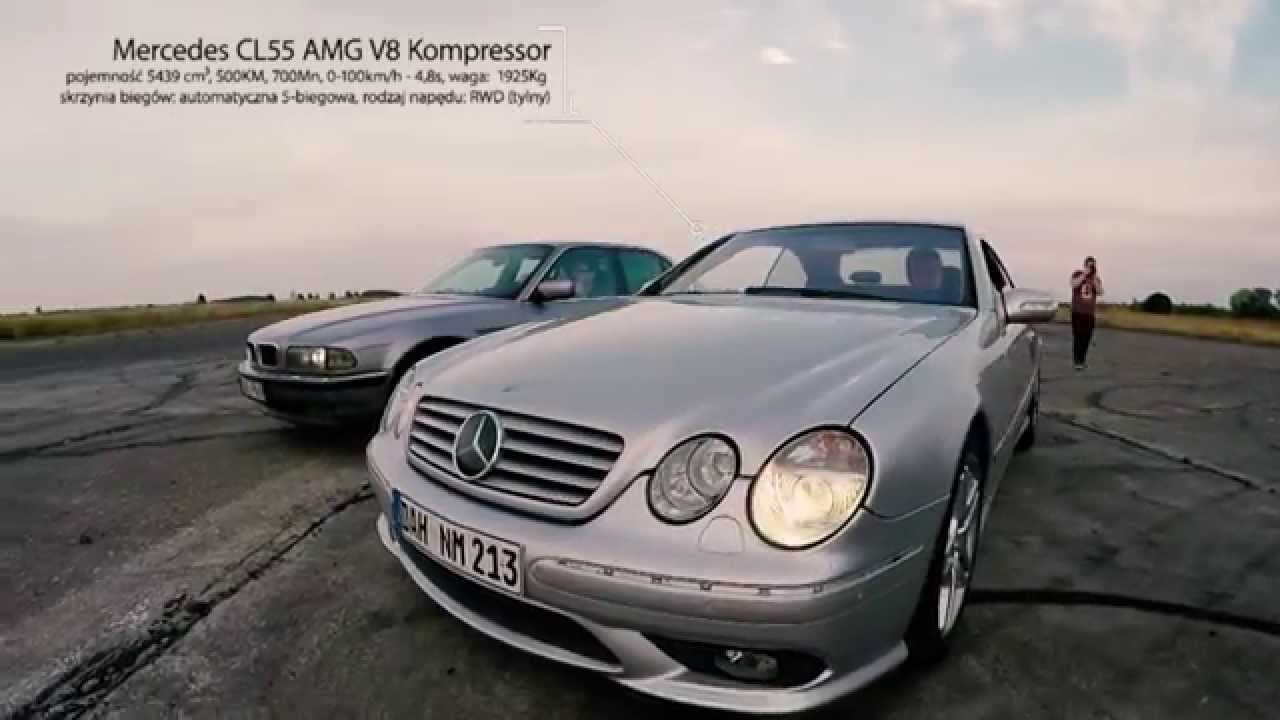 Audi S5 Sportback vs. BMW X6M E71 vs. Mercedes CL55 AMG vs. Mercedes C63 AMG