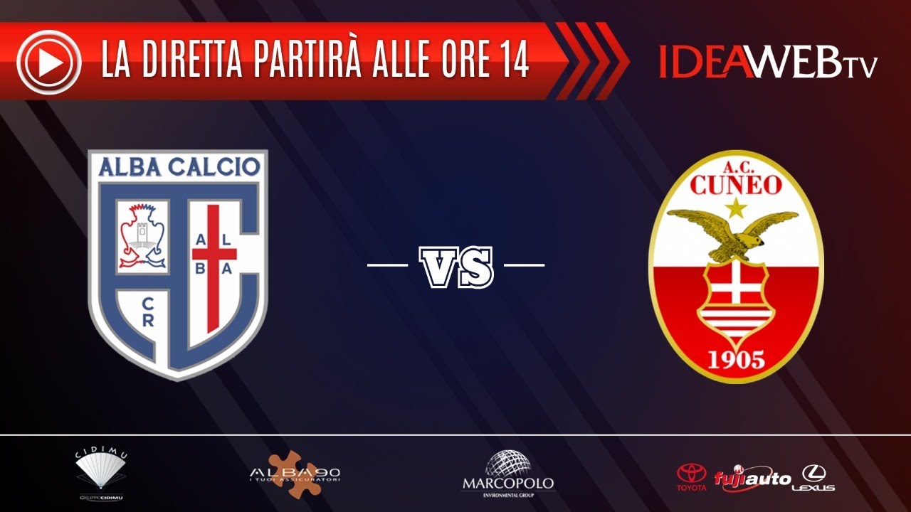 Domenica 29 gennaio IDEAWEBTV - DIRETTA STREAMING Alba Calcio vs AC Cuneo 1905 Olmo