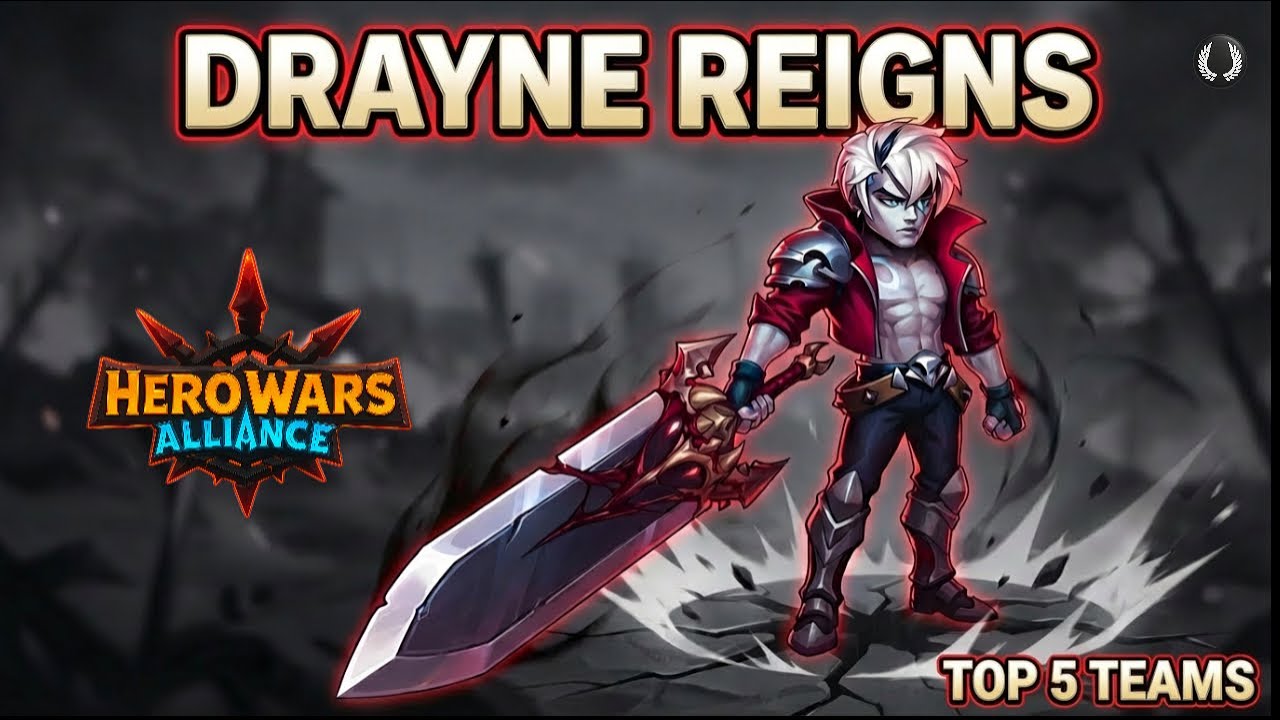 Top 5 Drayne Teams | Synergy Explained! Hero Wars Alliance!