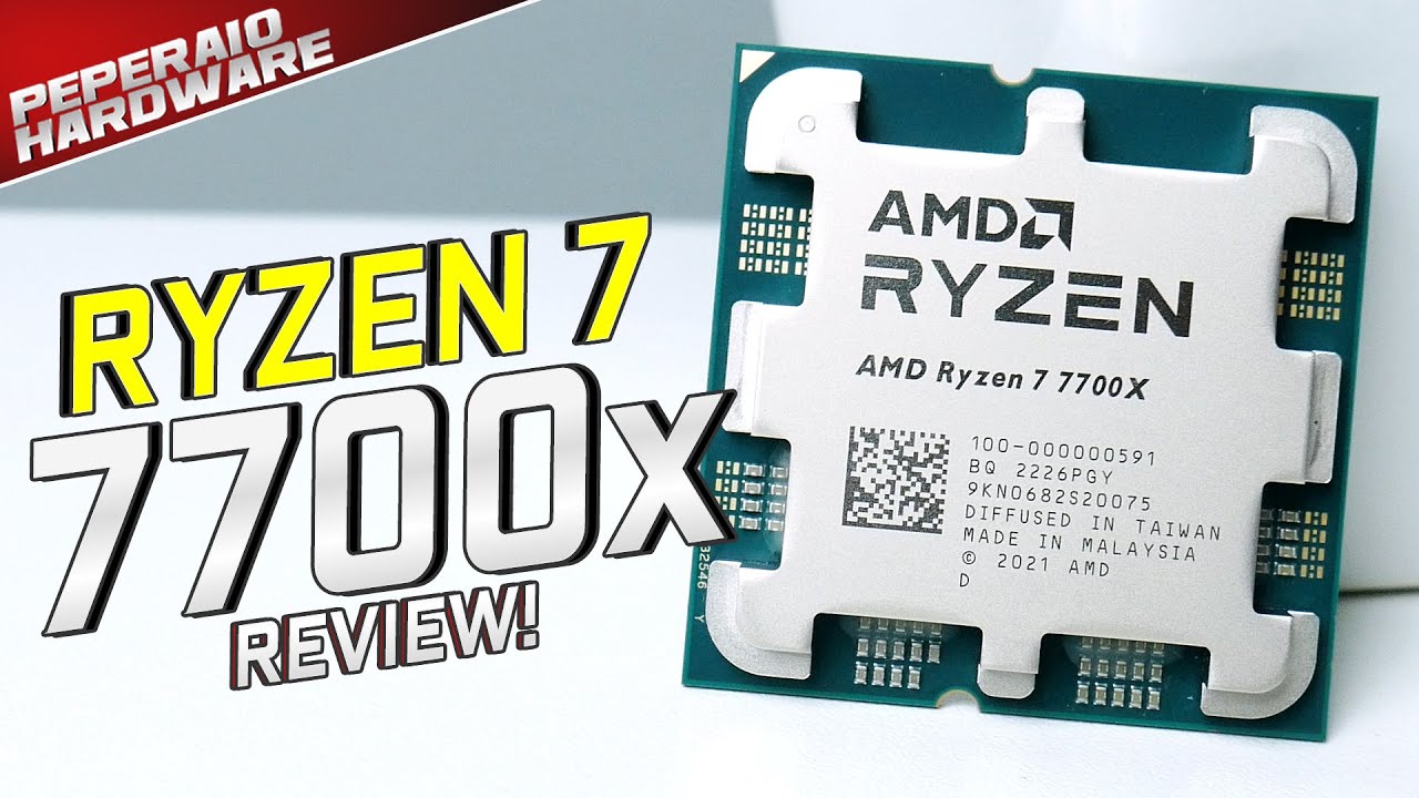 RYZEN 7 7700x: O Novo Octa Core ZEN 4 AMD! Estabilidade, Temperatura, Performance vs 5800x e 12700K!
