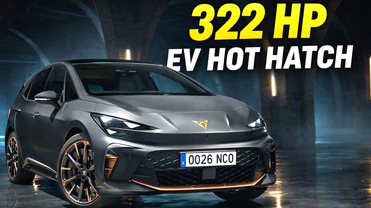 Представлена ​​новая версия Cupra VZ 2026 года с мощностью 322 л.с. и запасом хода 373 мили.